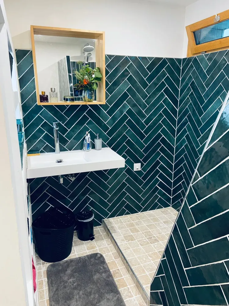 Rénovation de salle de bain - Carrelage