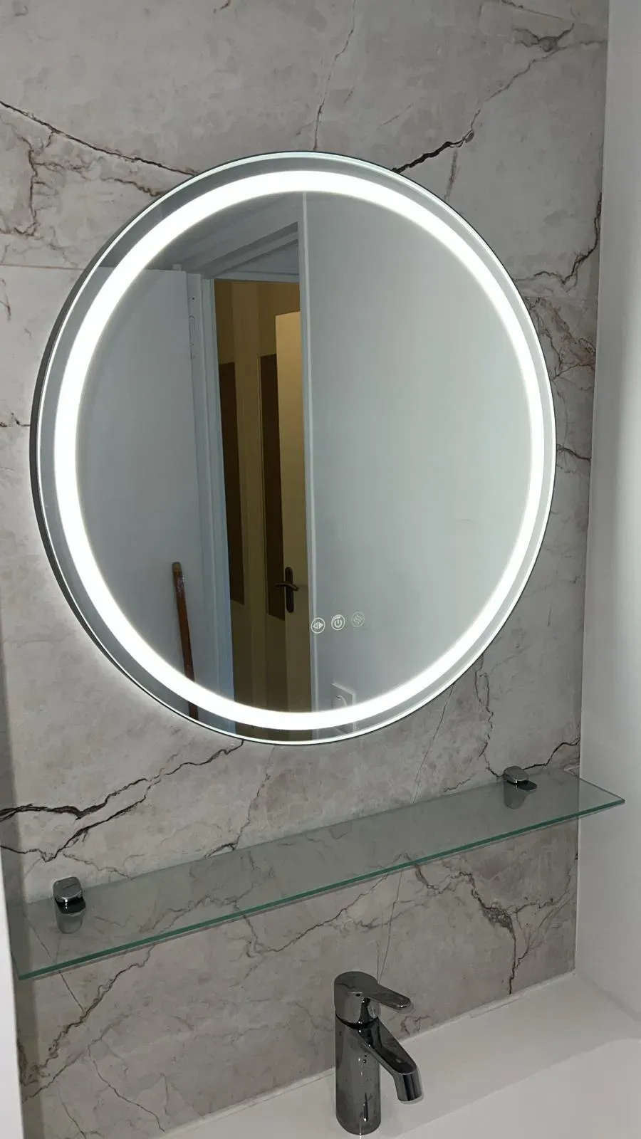 Salle de bain marbre gris (10)