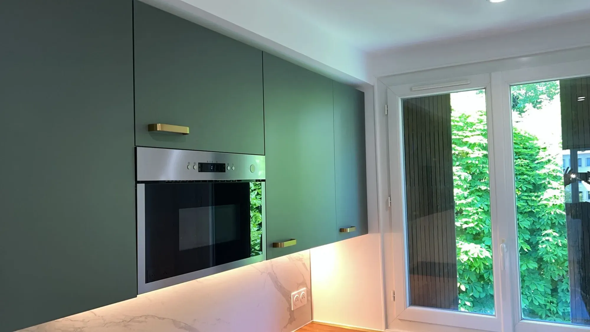 Installation cuisine verte (8)
